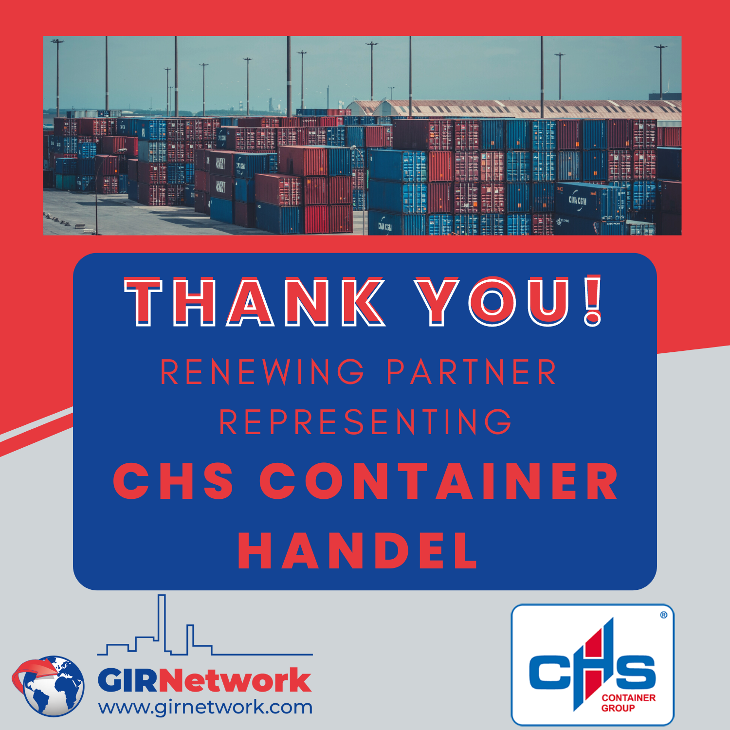 Thank you GIRN CHS Container