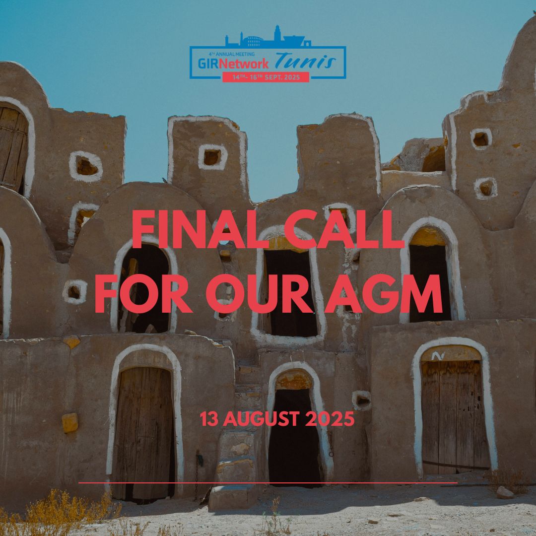GIRN Final call
